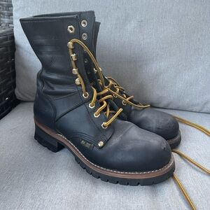 Adtec steel toe work boots water resistant oil tanned leather